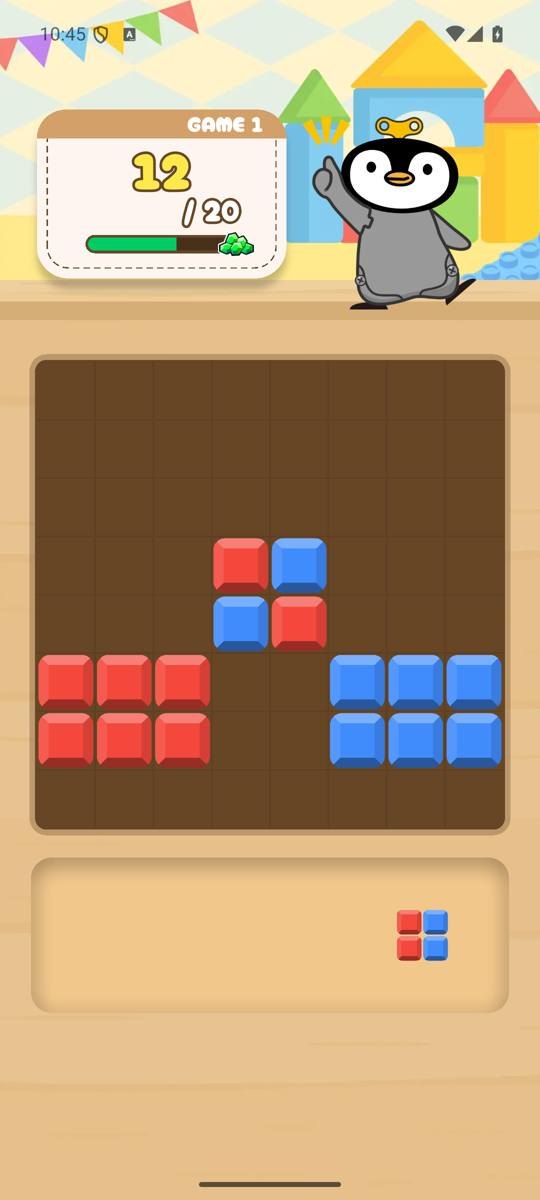 最初のGAME。目標スコアは20